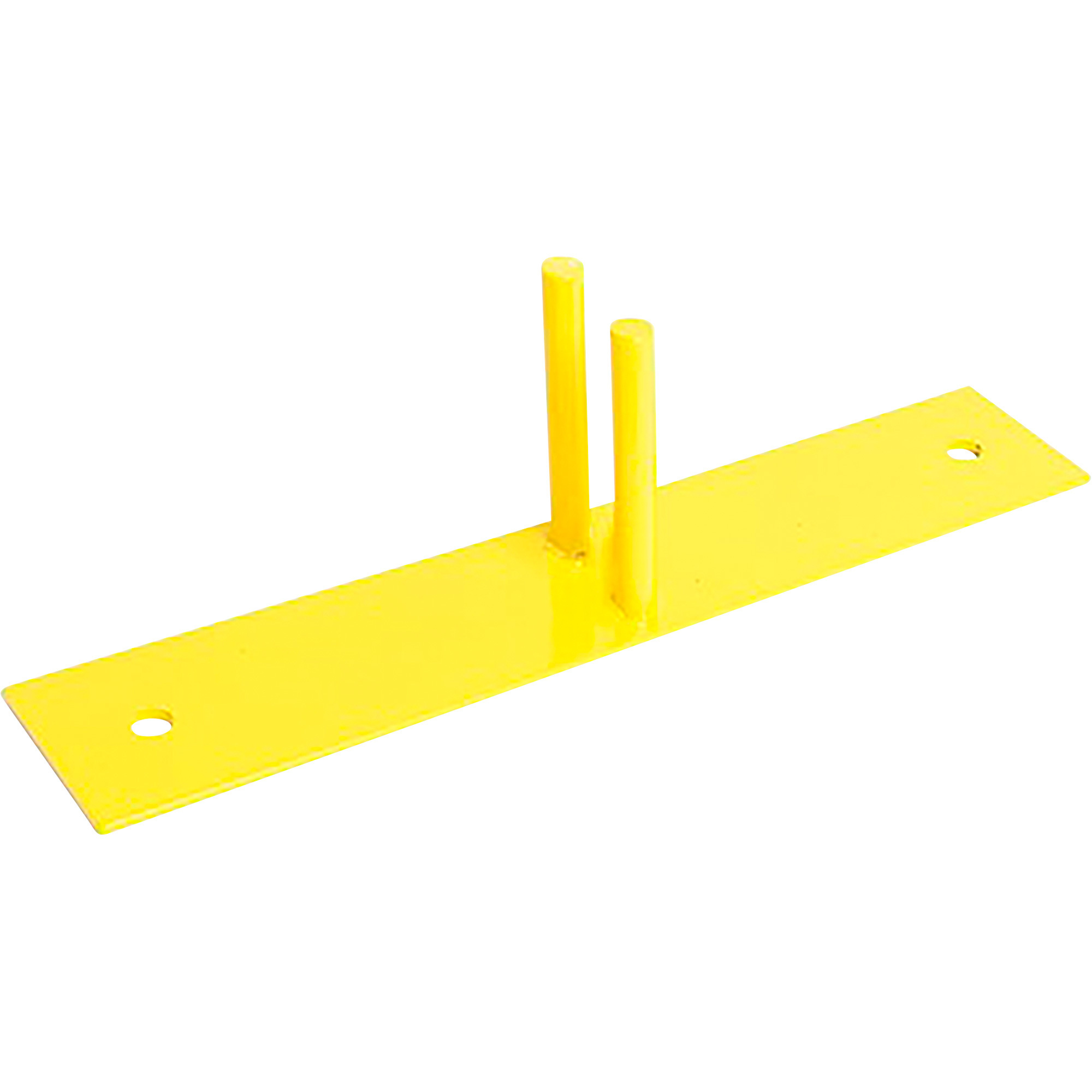 Jewett-Cameron Perimeter Patrol Ground Fence Base , Yellow, Model# RF 30005